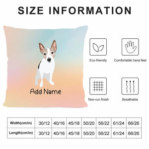 Personalized Rat Terrier Soft Plush Pillowcase-Home Decor-Dog Dad Gifts, Dog Mom Gifts, Home Decor, Personalized, Pillows, Rat Terrier-4