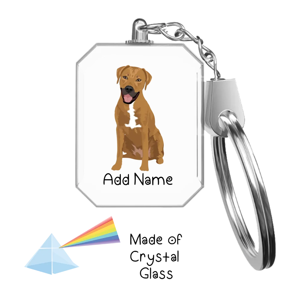 Personalized Rhodesian Ridgeback Crystal Glass Keychain-Accessories-Rhodesian Ridgeback-Crystal Keychain-Glass Crystal-One Size-2