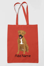 Load image into Gallery viewer, Personalized Rhodesian Ridgeback Love Zippered Tote Bag-Accessories-Accessories, Bags, Dog Mom Gifts, Personalized, Rhodesian Ridgeback-16