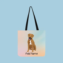 Load image into Gallery viewer, Personalized Rhodesian Ridgeback Small Tote Bag-Accessories-Accessories, Bags, Dog Mom Gifts, Personalized, Rhodesian Ridgeback-Small Tote Bag-Your Design-One Size-2