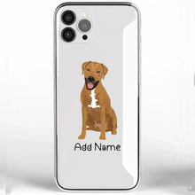 Load image into Gallery viewer, Personalized Rhodesian Ridgeback Soft Shell Phone Cover-Cell Phone Accessories-Accessories, Dog Mom Gifts, Personalized, Phone Case, Rhodesian Ridgeback-Phone Cover-Transparent TPU-One Size-2