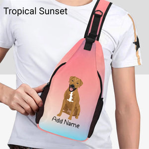 Personalized Rhodesian Ridgeback Unisex Sling Bag Backpack-Accessories-Rhodesian Ridgeback-Unisex Sling Bag Backpack-Tropical Sunset-One Size-19