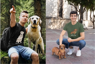 Personalized Rottweiler Dad Cotton T Shirt-Apparel-Apparel, Dog Dad Gifts, Personalized, Rottweiler, Shirt, T Shirt-3