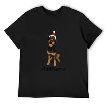 Load image into Gallery viewer, Personalized Rottweiler Dad Cotton T Shirt-Apparel-Apparel, Dog Dad Gifts, Personalized, Rottweiler, Shirt, T Shirt-Men&#39;s Cotton T Shirt-Black-Medium-9