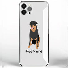 Load image into Gallery viewer, Personalized Rottweiler Soft Shell Phone Cover-Cell Phone Accessories-Accessories, Dog Mom Gifts, Personalized, Phone Case, Rottweiler-Phone Cover-Transparent TPU-One Size-2