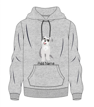 Load image into Gallery viewer, Personalized Schnauzer Love Men&#39;s Warm Hoodie Sweatshirt-Apparel-Apparel, Dog Dad Gifts, Hoodie, Personalized, Schnauzer, Sweatshirt-Men&#39;s Warm Hoodie Sweatshirt-Gray-S-10