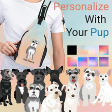 Load image into Gallery viewer, Schnauzers sling-bag-multi