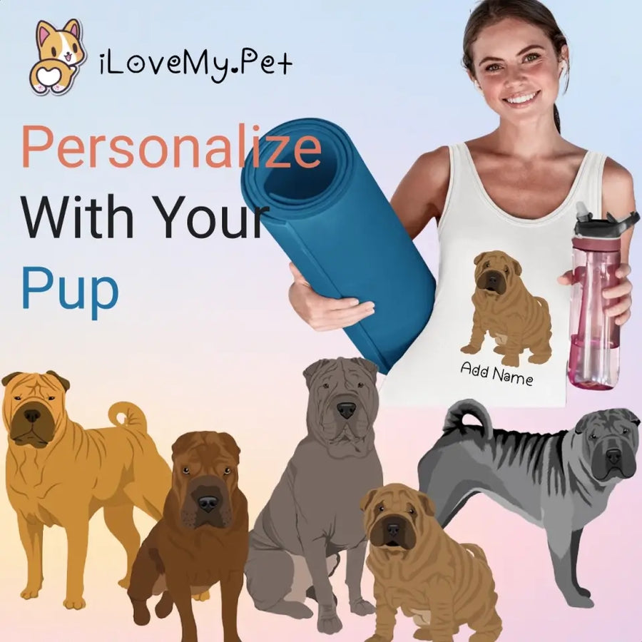 Personalized Shar Pei Mom Yoga Tank Top 900x