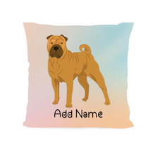 Load image into Gallery viewer, Personalized Shar Pei Soft Plush Pillowcase-Home Decor-Dog Dad Gifts, Dog Mom Gifts, Home Decor, Personalized, Pillows, Shar Pei-Soft Plush Pillowcase-As Selected-12&quot;x12&quot;-2