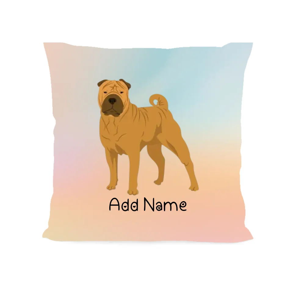 Personalized Shar Pei Soft Plush Pillowcase-Home Decor-Dog Dad Gifts, Dog Mom Gifts, Home Decor, Personalized, Pillows, Shar Pei-Soft Plush Pillowcase-As Selected-12