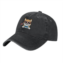 Load image into Gallery viewer, Personalized Shiba Inu Baseball Cap - Romeo Shiba Inu Design - Match Your Dog's Coat Color-Hats &amp; Caps-Accessories,Baseball Caps,Dog Mom Gifts-5
