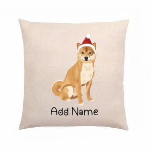 Personalized Shiba Inu Linen Pillowcase-Home Decor-Dog Dad Gifts, Dog Mom Gifts, Home Decor, Personalized, Pillows, Shiba Inu-2