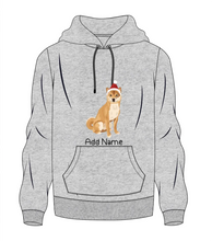 Load image into Gallery viewer, personalized-dog-mom-hoodie-heather-gray