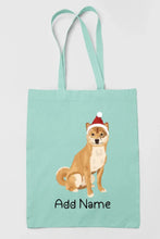 Load image into Gallery viewer, Personalized Shiba Inu Love Zippered Tote Bag-Accessories-Accessories, Bags, Dog Mom Gifts, Personalized, Shiba Inu-12