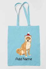 Load image into Gallery viewer, Personalized Shiba Inu Love Zippered Tote Bag-Accessories-Accessories, Bags, Dog Mom Gifts, Personalized, Shiba Inu-13