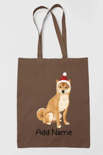 Load image into Gallery viewer, Personalized Shiba Inu Love Zippered Tote Bag-Accessories-Accessories, Bags, Dog Mom Gifts, Personalized, Shiba Inu-15