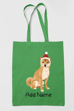 Load image into Gallery viewer, Personalized Shiba Inu Love Zippered Tote Bag-Accessories-Accessories, Bags, Dog Mom Gifts, Personalized, Shiba Inu-18