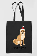 Load image into Gallery viewer, Personalized Shiba Inu Love Zippered Tote Bag-Accessories-Accessories, Bags, Dog Mom Gifts, Personalized, Shiba Inu-19