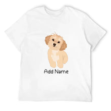 Load image into Gallery viewer, Personalized Shih Tzu Dad Cotton T Shirt-Apparel-Apparel, Dog Dad Gifts, Personalized, Shih Tzu, Shirt, T Shirt-Men&#39;s Cotton T Shirt-White-Medium-10