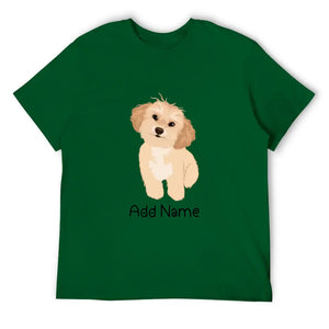 Personalized Shih Tzu Dad Cotton T Shirt-Apparel-Apparel, Dog Dad Gifts, Personalized, Shih Tzu, Shirt, T Shirt-Men's Cotton T Shirt-Green-Medium-16