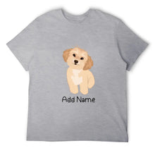 Load image into Gallery viewer, Personalized Shih Tzu Dad Cotton T Shirt-Apparel-Apparel, Dog Dad Gifts, Personalized, Shih Tzu, Shirt, T Shirt-Men&#39;s Cotton T Shirt-Gray-Medium-19