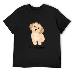 Personalized Shih Tzu Dad Cotton T Shirt-Apparel-Apparel, Dog Dad Gifts, Personalized, Shih Tzu, Shirt, T Shirt-Men's Cotton T Shirt-Black-Medium-9