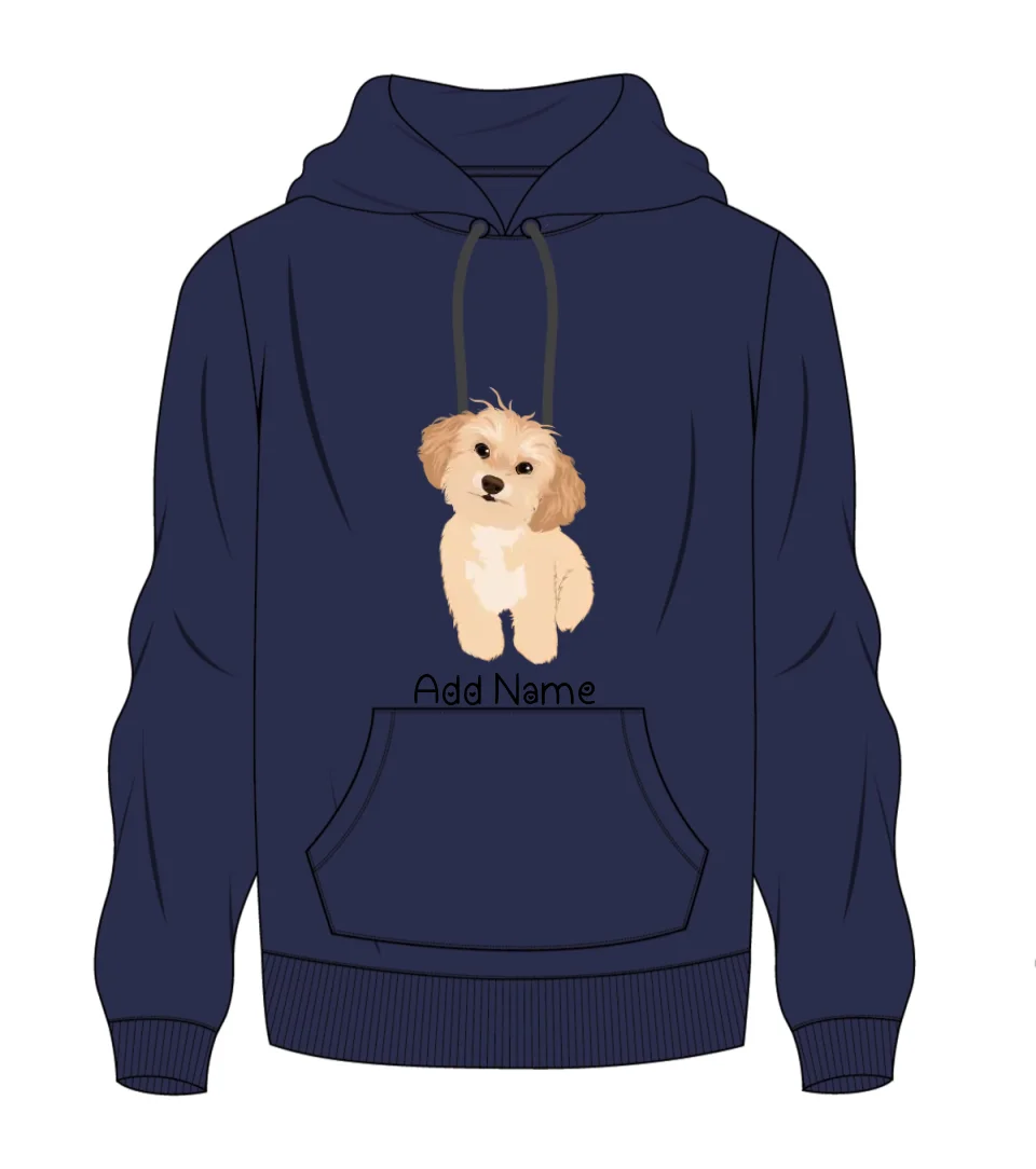 Personalized Shih Tzu Love Men's Warm Hoodie Sweatshirt-Apparel-Apparel, Dog Dad Gifts, Hoodie, Personalized, Shih Tzu, Sweatshirt-Men's Warm Hoodie Sweatshirt-Navy Blue-S-2