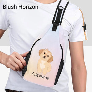 Personalized Shih Tzu Love Unisex Sling Bag Backpack-Accessories-Shih Tzu-Unisex Sling Bag Backpack-Blush Horizon-One Size-20