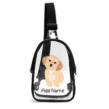 Load image into Gallery viewer, Personalized Shih Tzu Love Unisex Transparent Sling Bag-Accessories-Shih Tzu-Unisex Transparent Sling Bag-Transparent-One Size-2