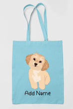 Load image into Gallery viewer, Personalized Shih Tzu Love Zippered Tote Bag-Accessories-Accessories, Bags, Dog Mom Gifts, Personalized, Shih Tzu-13