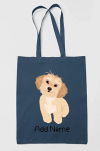 Personalized Shih Tzu Love Zippered Tote Bag-Accessories-Accessories, Bags, Dog Mom Gifts, Personalized, Shih Tzu-14