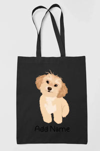 Personalized Shih Tzu Love Zippered Tote Bag-Accessories-Accessories, Bags, Dog Mom Gifts, Personalized, Shih Tzu-19