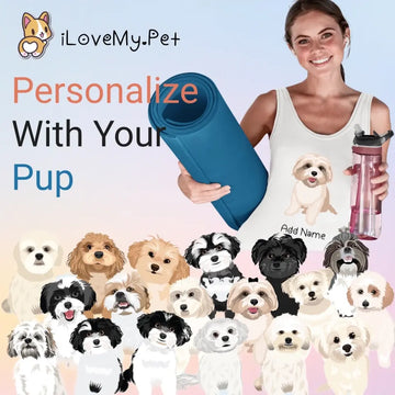 Personalized Shih Tzu Mom Yoga Tank Top 360x
