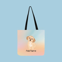 Load image into Gallery viewer, Personalized Shih Tzu Small Tote Bag-Accessories-Accessories, Bags, Dog Mom Gifts, Personalized, Shih Tzu-Small Tote Bag-Your Design-One Size-2