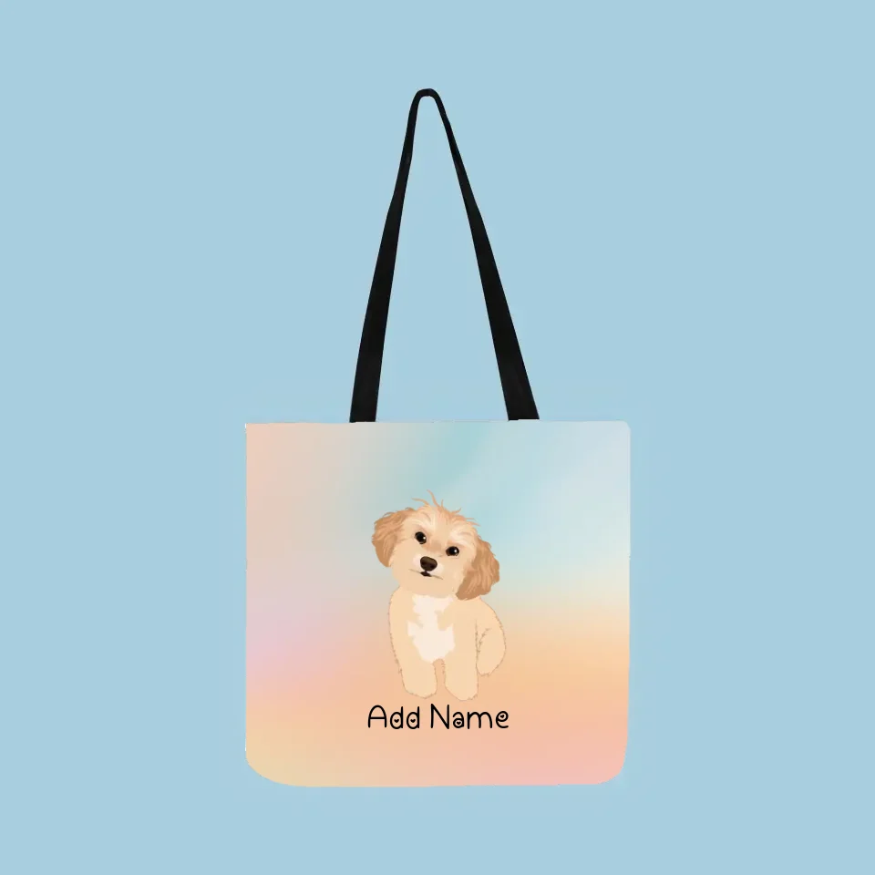 Personalized Shih Tzu Small Tote Bag-Accessories-Accessories, Bags, Dog Mom Gifts, Personalized, Shih Tzu-Small Tote Bag-Your Design-One Size-2