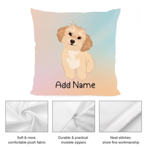 Personalized Shih Tzu Soft Plush Pillowcase-Home Decor-Dog Dad Gifts, Dog Mom Gifts, Home Decor, Personalized, Pillows, Shih Tzu-3