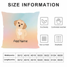 Load image into Gallery viewer, Personalized Shih Tzu Soft Plush Pillowcase-Home Decor-Dog Dad Gifts, Dog Mom Gifts, Home Decor, Personalized, Pillows, Shih Tzu-4