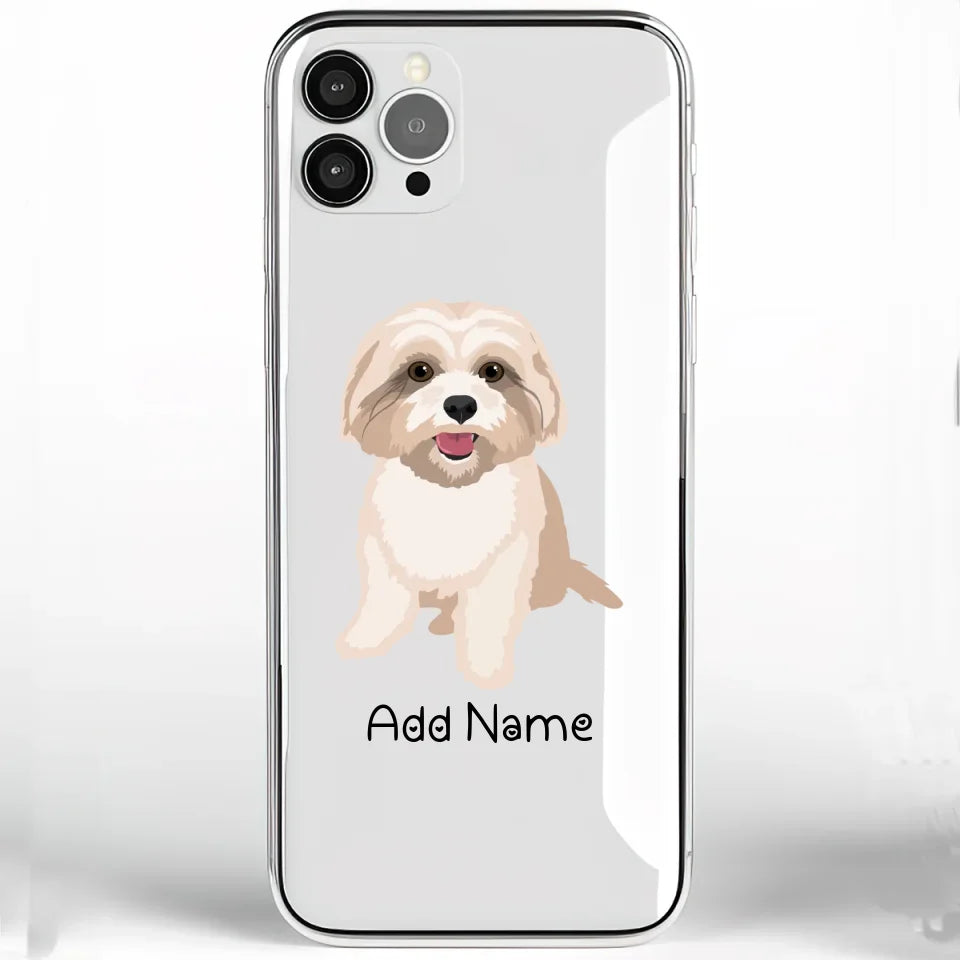 Personalized Shih Tzu Soft Shell Phone Cover-Cell Phone Accessories-Accessories, Dog Mom Gifts, Personalized, Phone Case, Shih Tzu-Phone Cover-Transparent TPU-One Size-2