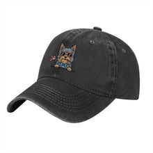 Load image into Gallery viewer, Personalized Silky Terrier Baseball Cap - Romeo Silky Terrier Design - Match Your Dog's Coat Color-Hats &amp; Caps-Accessories,Baseball Caps,Dog Mom Gifts-5