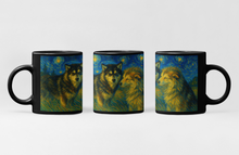 Load image into Gallery viewer, Personalized Starry Night Artwork Alaskan Malamute Coffee Mug-Mug-Alaskan Malamute,Dog Dad Gifts,Dog Memorial Gifts,Dog Mom Gifts,Mugs,Personalize Artwork-2