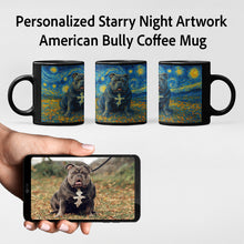 Load image into Gallery viewer, Personalized Starry Night Artwork American Bully Coffee Mug-Mug-American Bully,Dog Dad Gifts,Dog Memorial Gifts,Dog Mom Gifts,Mugs,Personalize Artwork-8