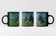 Load image into Gallery viewer, Personalized Starry Night Artwork Bearded Collie Coffee Mug-Mug-Bearded Collie,Dog Dad Gifts,Dog Memorial Gifts,Dog Mom Gifts,Mugs,Personalize Artwork-2