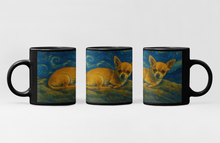 Load image into Gallery viewer, Personalized Starry Night Artwork Chihuahua Coffee Mug-Mug-Chihuahua,Dog Dad Gifts,Dog Memorial Gifts,Dog Mom Gifts,Mugs,Personalize Artwork-2