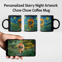 Load image into Gallery viewer, Personalized Starry Night Artwork Chow Chow Coffee Mug-Mug-Chow Chow,Dog Dad Gifts,Dog Memorial Gifts,Dog Mom Gifts,Mugs,Personalize Artwork-8
