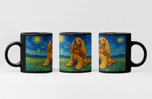 Load image into Gallery viewer, Personalized Starry Night Artwork Cocker Spaniel Coffee Mug-Mug-Cocker Spaniel,Dog Dad Gifts,Dog Memorial Gifts,Dog Mom Gifts,Mugs,Personalize Artwork-2