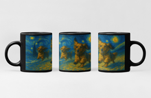 Load image into Gallery viewer, Personalized Starry Night Artwork Dachshund Coffee Mug-Mug-Dachshund,Dog Dad Gifts,Dog Memorial Gifts,Dog Mom Gifts,Mugs,Personalize Artwork-2