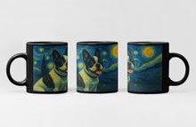 Load image into Gallery viewer, Personalized Starry Night Artwork French Bulldog Coffee Mug-Mug-Dog Dad Gifts,Dog Memorial Gifts,Dog Mom Gifts,French Bulldog,Mugs,Personalize Artwork-2