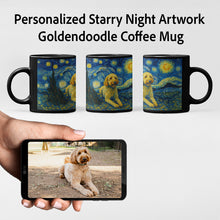 Load image into Gallery viewer, Personalized Starry Night Artwork Goldendoodle Coffee Mug-Mug-Dog Dad Gifts,Dog Memorial Gifts,Dog Mom Gifts,Goldendoodle,Mugs,Personalize Artwork-1