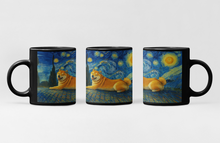 Load image into Gallery viewer, Personalized Starry Night Artwork Shiba Inu Coffee Mug-Mug-Dog Dad Gifts,Dog Memorial Gifts,Dog Mom Gifts,Mugs,Personalize Artwork,Shiba Inu-2