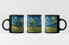 Load image into Gallery viewer, Personalized Starry Night Artwork Weimaraner Coffee Mug-Mug-Dog Dad Gifts,Dog Memorial Gifts,Dog Mom Gifts,Mugs,Personalize Artwork,Weimaraner-2